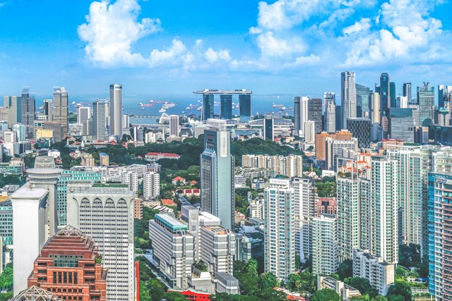 Singapore skyscrapers